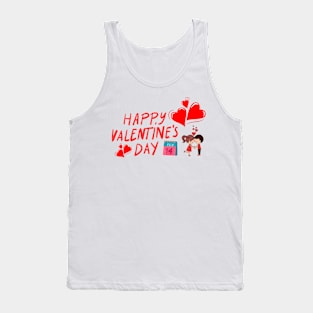 Happy  Valentine's Day Tank Top